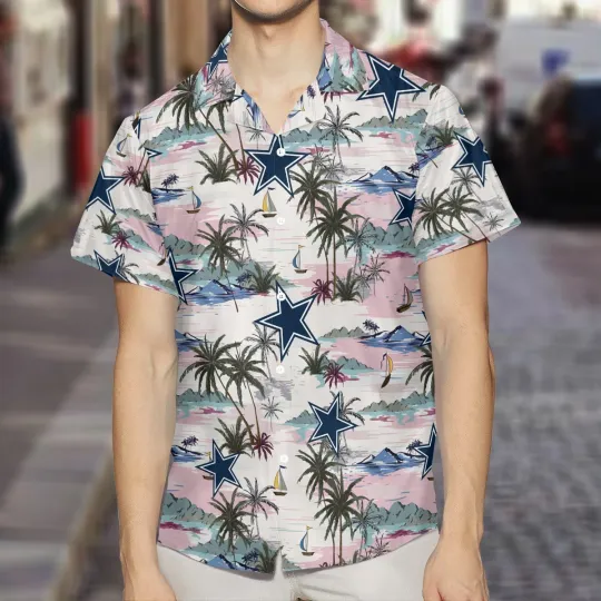 Discover Dallas Football Team Cowboyss Summer Hawaiian Shirt 98HWS165