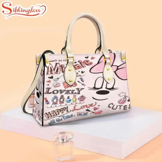 Discover Minnie Mouse Disney Sweet As Can Be Minnie Leather Handbag