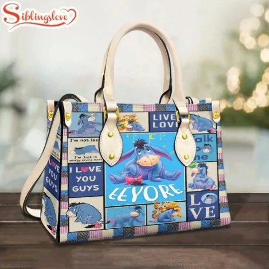 Discover Eeyore Winnie The Pooh Leather Handbag