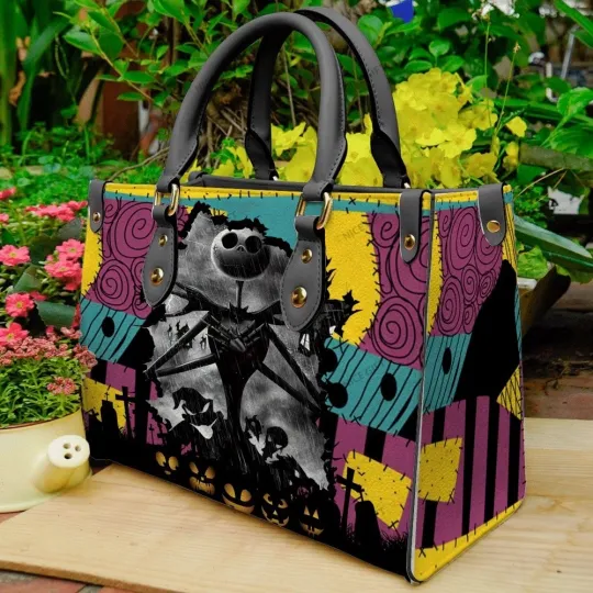 Discover Jack Skellington Women 3D Leather Handbag