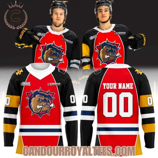 Discover Personalized Brantford Bulldogs Michael Andlauer Legacy 2026 Hockey Shirt Men's