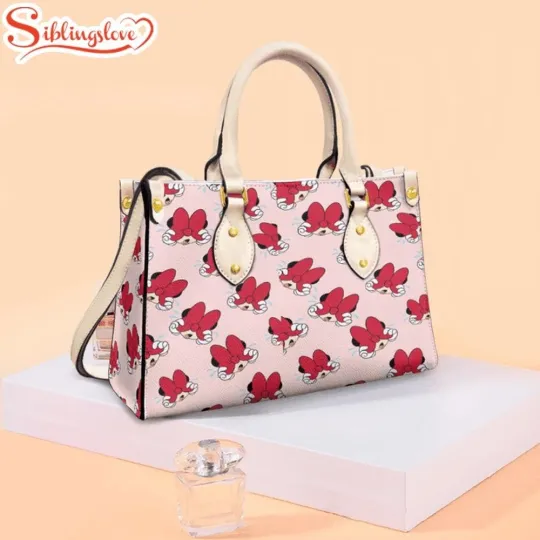 Discover Minnie Mouse Cry Leather Handbag