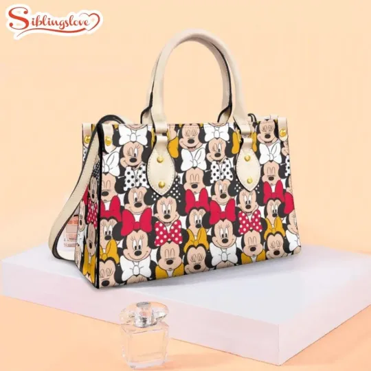 Discover Minnie Mouse Leather Handbag