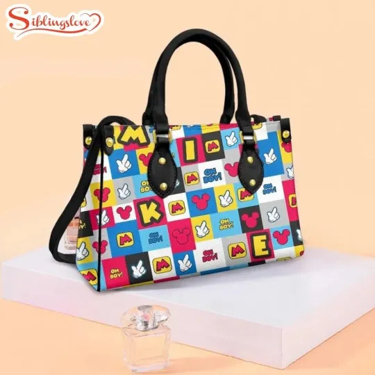 Discover Mickey Mouse Hoy Boy Leather Handbag