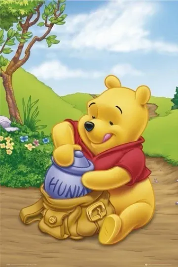 Discover DISNEY WINNIE THE POOH POSTER - PACKING HUNNY - 24X36