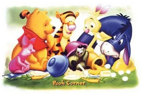 Discover WINNIE THE POOH POSTER - DISNEY POOH'S CORNER 24X36