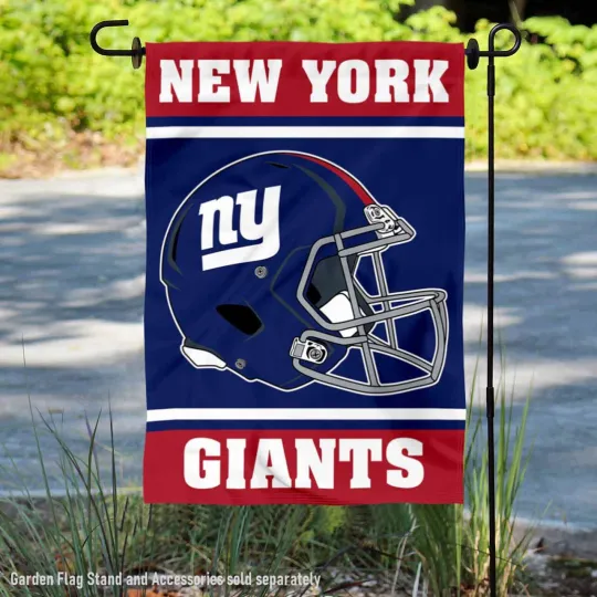 Discover New York Giants Helmet Flag Graden Flag