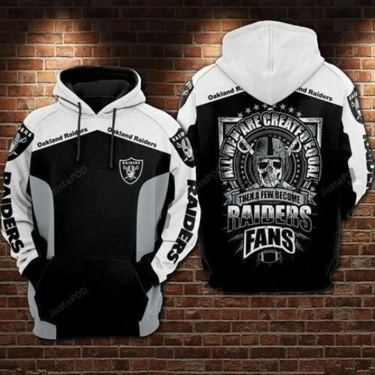 Discover Oakland Football Team Raiderss Then A Few Become Hoodie, Unisex Adult, Size S-5X