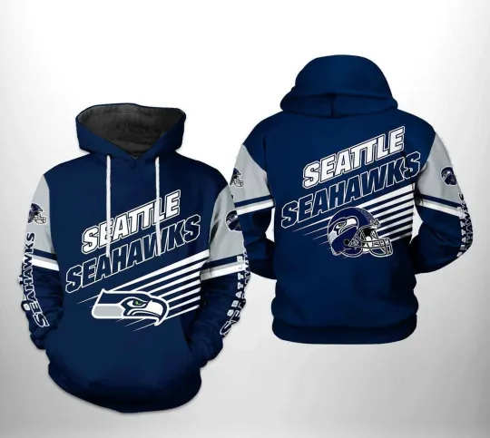 Discover Seattle Football Team Seahawkss Team Hoodie, Unisex Adult, Size S-5XL