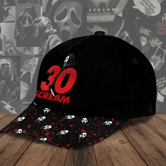 Discover Scream 30th Anniversary Classic Cap ( print )