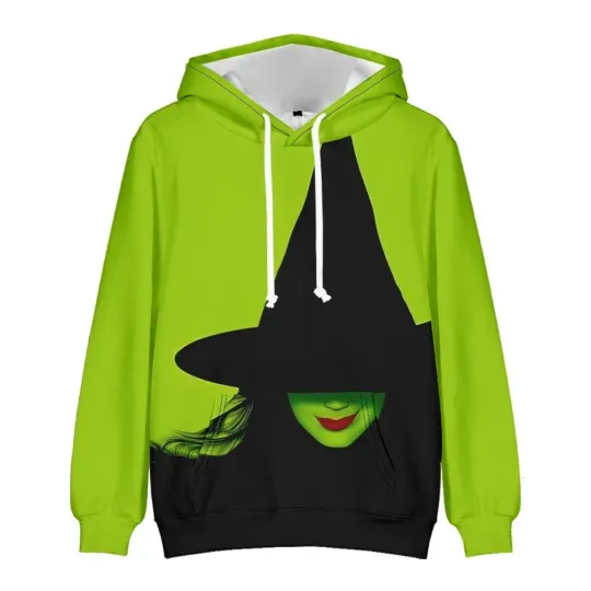 Discover Cross Border Wicked Magic Witch 3D Hoodie for Fans