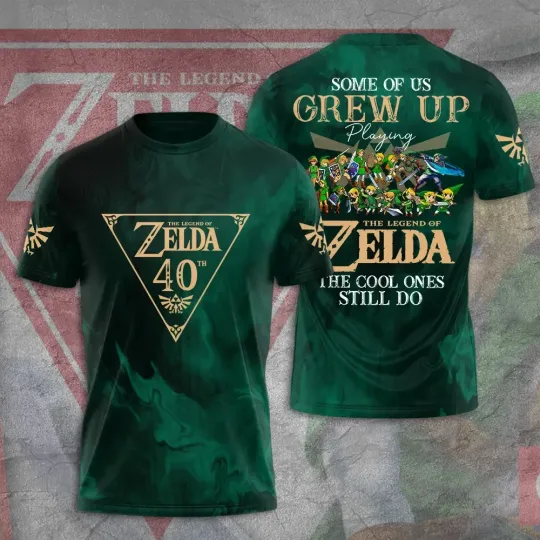 Discover The Legend Of zelda  All Over Shirt