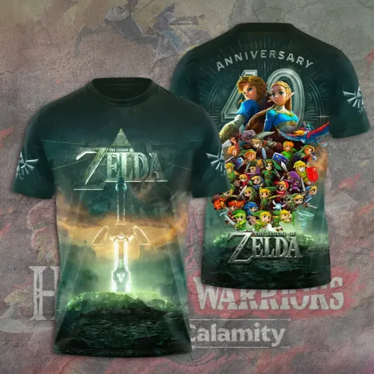 Discover The Legend Of zelda  All Over Printed Shirt