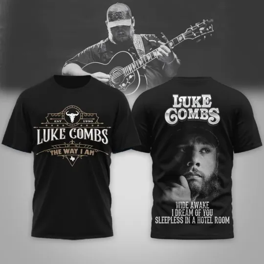 Discover 2026 Lukee Comb The Way I Am Album All Over Shirt