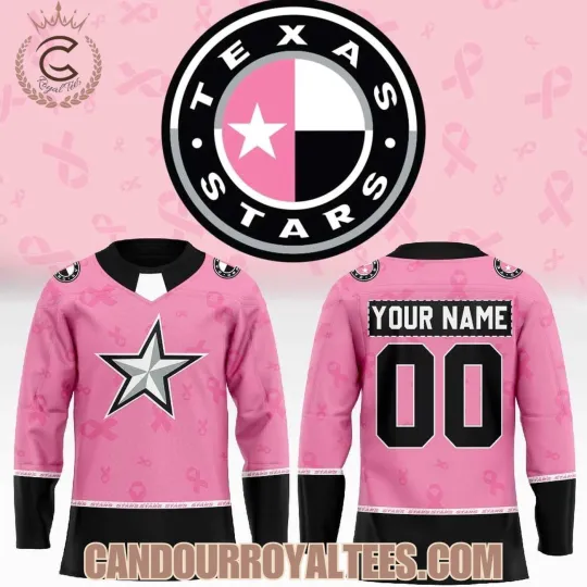 Discover Personalized Texas Stars Pink in the Rink 2026 Hockey Shirt Men's Fan Gear