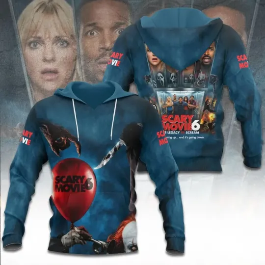 Discover Scary Movie 3D Apparel Hoodie