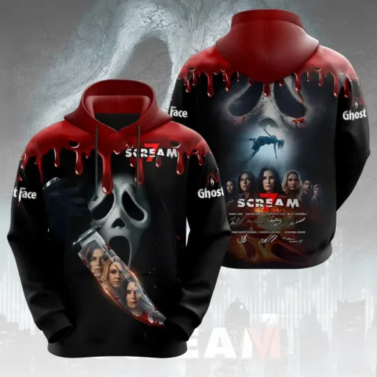 Discover Scream 3D Apparel Hoodie