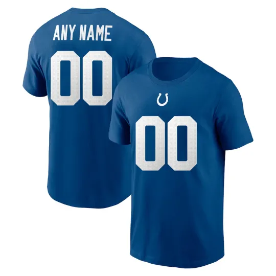 Personalized Name and Number Indianapolis Colts