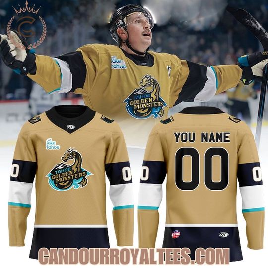 Discover Custom Tahoe Knight Monsters Golden Auction Affiliation Weekend Hockey Shirt