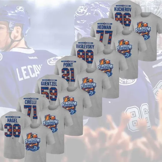 Discover Tampa Bay Lightning 2026 Stadium Series Name & Number Players Gifts For Fans