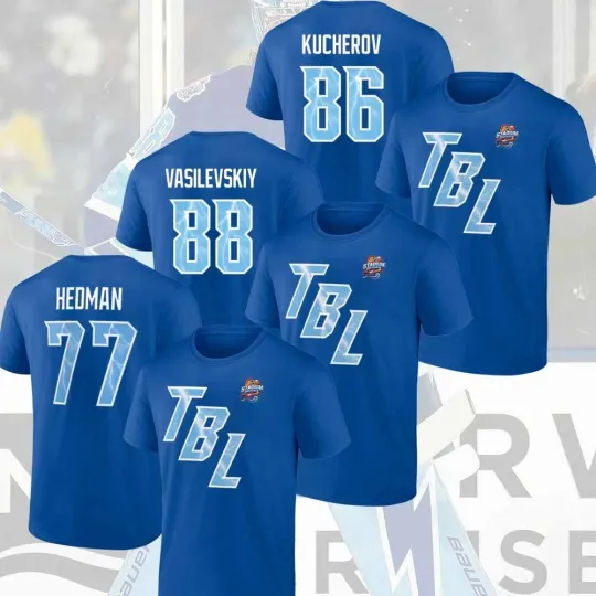 Discover Tampa Bay Lightning 2026 Stadium Series Name & Numer Players Unisex Gift For Fan