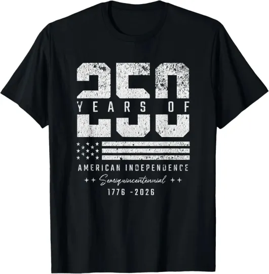 Discover 250 Years America Anniversary 250th Independence Day Unisex T-Shirt