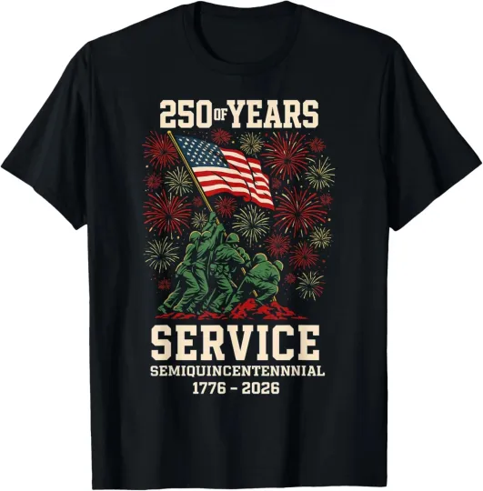 Discover 250 Years America Anniversary 1776-2026 Independence Day T-Shirt