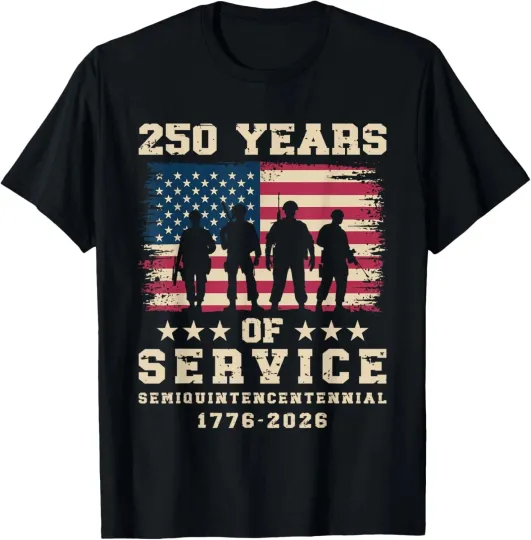 Discover 250 Years America Anniversary 250th Independence Day T-Shirt For Men And Women