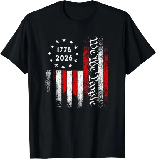 Discover 250 Years America Anniversary 250th Independence Day T-Shirt All Size