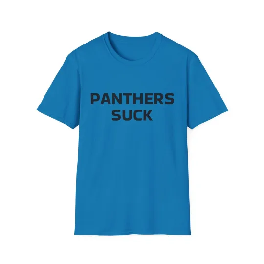 Discover Panthers Suck Football Softstyle T-Shirt