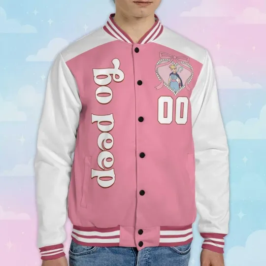 Discover Personalized Bo Peep Pixar Toy Story Character Fan Gift Baseball Jacket