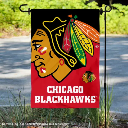 Discover Chicago Blackhawks Flag Graden Flag