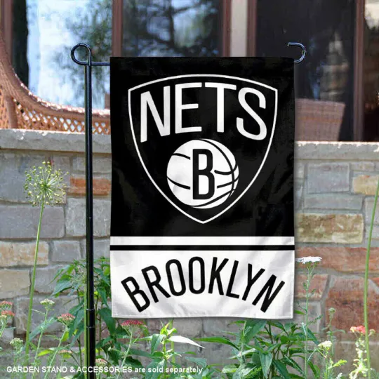 Discover Brooklyn Nets Flag Graden Flag