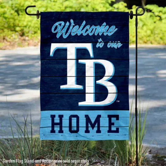 Discover Tampa Bay Rays Welcome To Our Home Flag Graden Flag