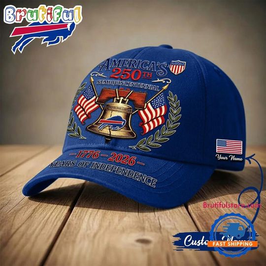 Buffalo Bills football 1776-2026 Years Of Independence Classic Cap
