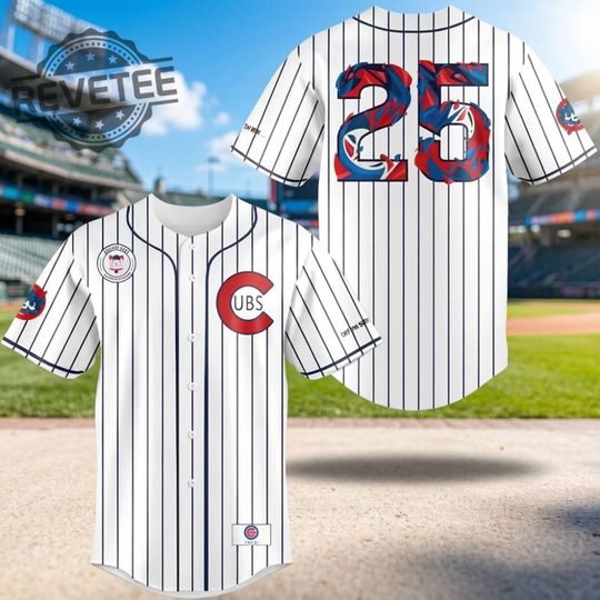 Chicago Cubs Aapi Heritage Jersey Baseball Shirt