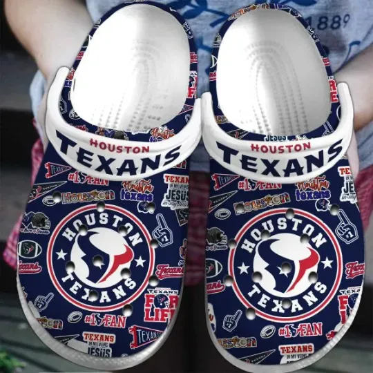 Houston Texans Clogs Shoes