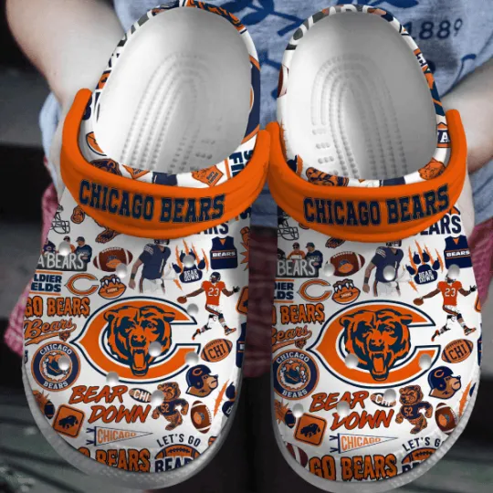 Chicago Bears Clogs Shoes