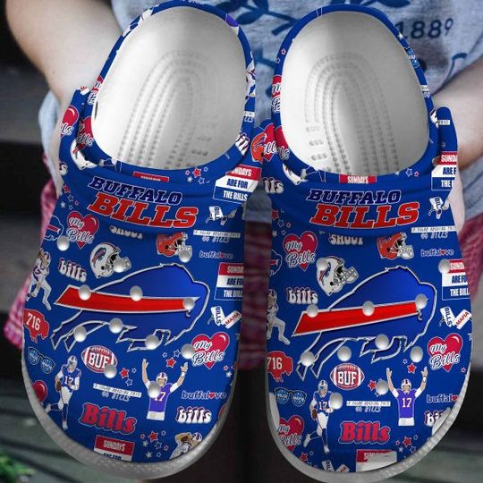 Buffalo Bills Clogs Shoes