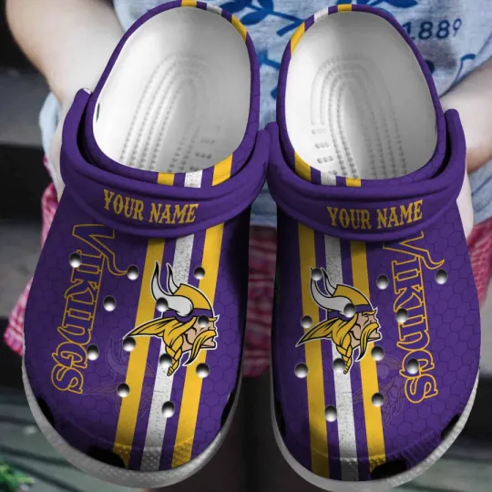 Minnesota Vikings Clogs Shoes