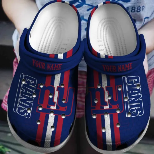 New York Giants Clogs Shoes