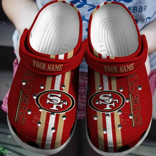 San Francisco 49ers Clogs Shoes