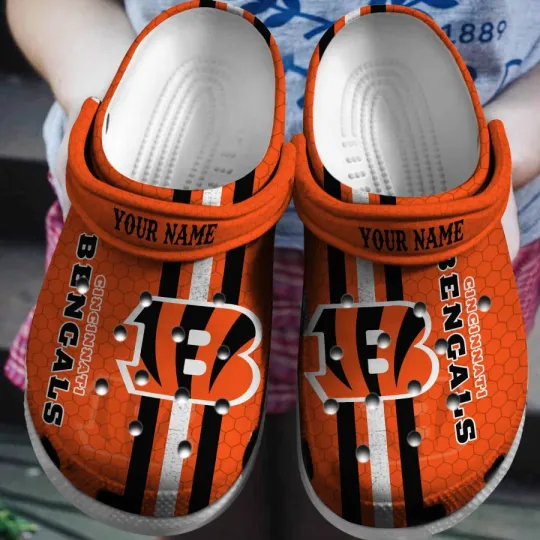 Cincinnati Bengals Clogs Shoes