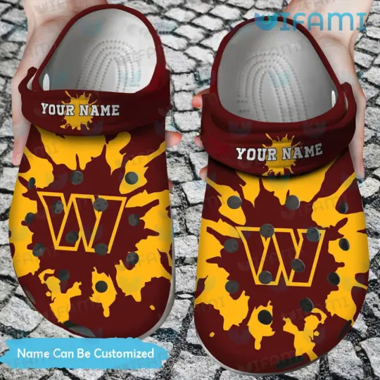 Washington Commanders Clogs Shoes