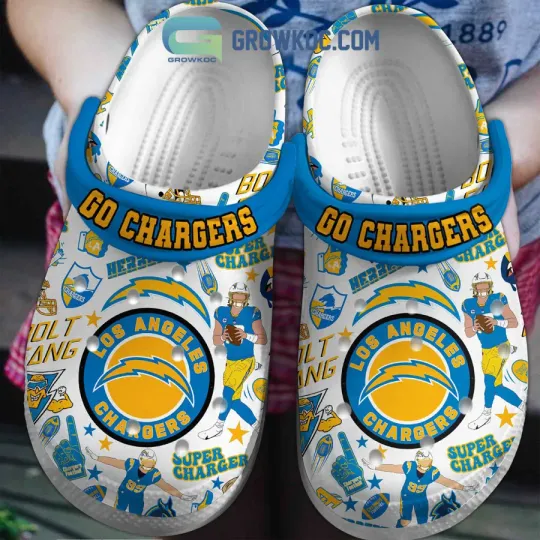 Discover Los Angeles Chargers Clogs Shoes