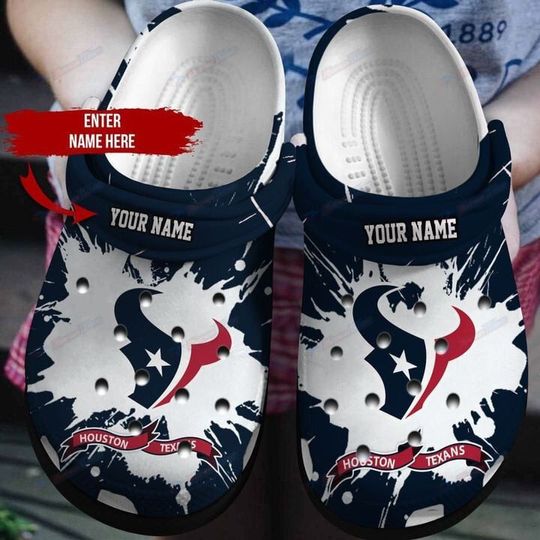 Houston Texans Clogs Shoes