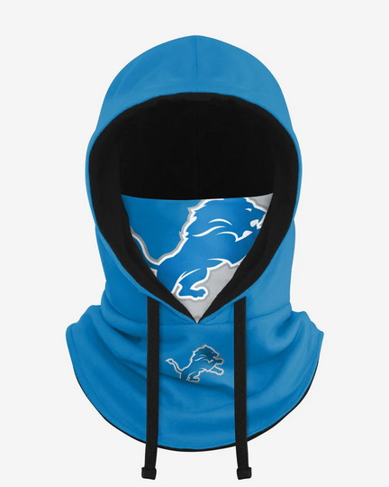 Detroit Lions Drawstring Hooded Gaiter