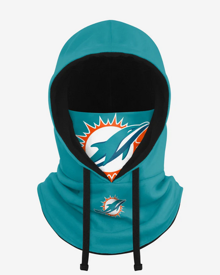 Miami Dolphins Drawstring Hooded Gaiter