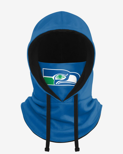 Seattle Seahawks Retro Drawstring Hooded Gaiter