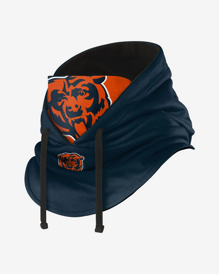Chicago Bears Drawstring Hooded Gaiter